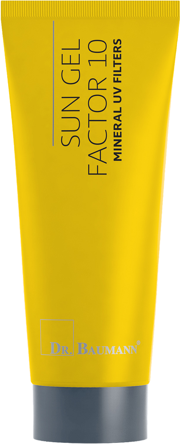SUN GEL FACTOR 10 MINERAL UV FILTERS