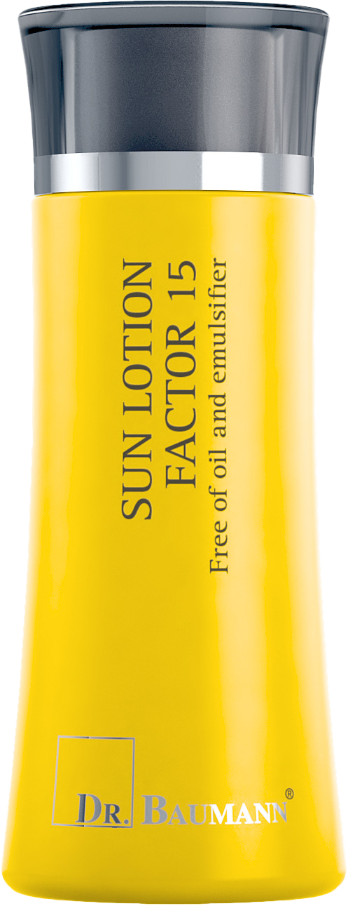 SUN LOTION FACTOR 15 FREE OF OIL AND EMULSIFIER